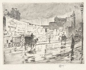 vallas publicitarias de Childe Hassam
