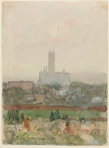 Catedral de Canterbury de Childe Hassam