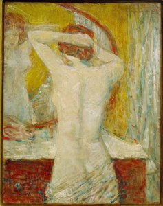 La mesa de tocador de Childe Hassam