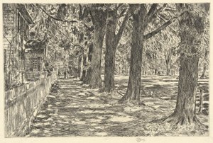 Easthampton, 1917 de Childe Hassam
