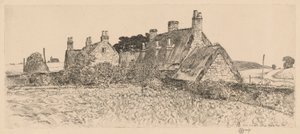 cabañas inglesas de Childe Hassam