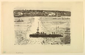 Crucero francés de Childe Hassam
