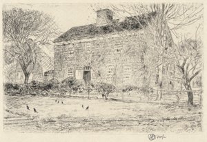 Hogar, dulce hogar, nº 2, Easthampton, 1923 de Childe Hassam