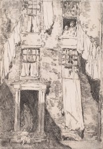Madonna del North End de Childe Hassam