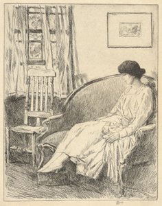 Ventana abierta de Childe Hassam
