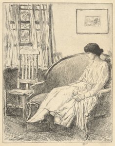Ventana abierta de Childe Hassam