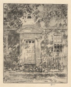 Puerta de Portsmouth, 1916 de Childe Hassam