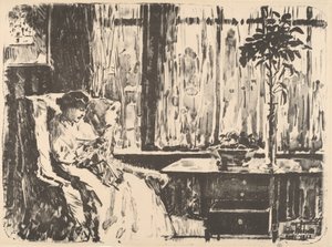 La cortina ancha de Childe Hassam