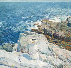 Los acantilados del sur, Appledore, 1913 de Childe Hassam
