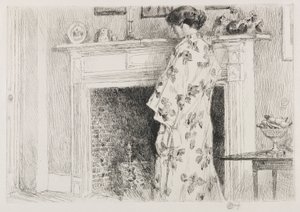 El kimono blanco de Childe Hassam