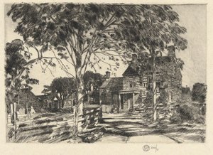 Walt Whitman de Childe Hassam