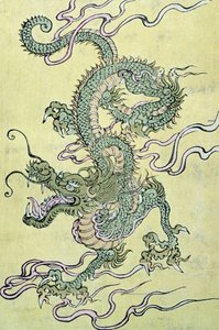 Un dragón chino de Chinese School