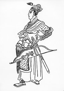 Batou, ilustración de 