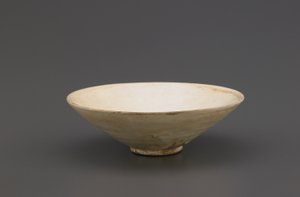 Cuenco de cerámica tipo Cizhou, siglo XI-principios del siglo XII de Chinese School