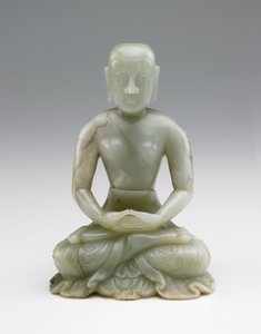 Escultura de Buda Shakyamuni como asceta, siglos XVII-XVIII de Chinese School