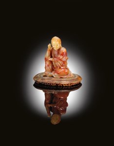 Figura de un Luohan de Chinese School