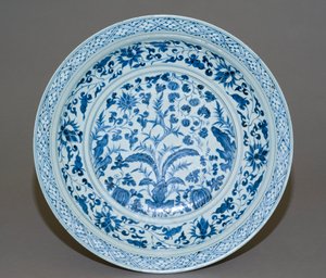 Plato grande, finales del siglo XIV