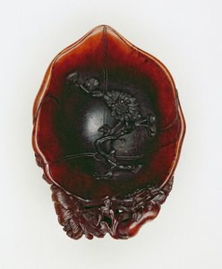 Copa de libación, periodo Qianlong 1736-95 de Chinese School