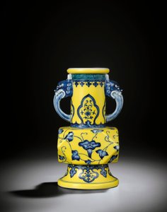 Jarrón estilo Ming de Chinese School