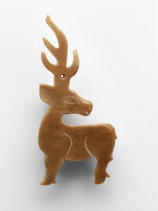 Colgante en forma de ciervo, c.1050-c.950 a.C. de Chinese School