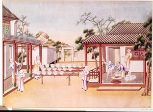 Fabricación de Porcelana de Chinese School