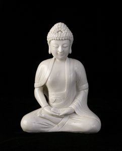 Buda sentado, provincia de Fujian, dinastía Ming o Qing