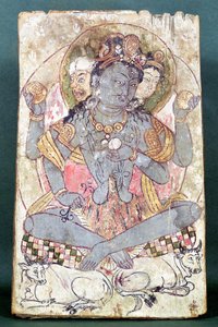 Shiva de Dandan-Willia, Hotan, c.500-527 a.C. de Chinese School