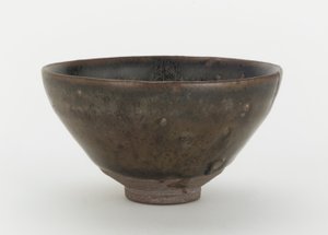 Tazón de té, provincia de Fujian, dinastía Song del Norte o Song del Sur, siglo XII-XIII de Chinese School