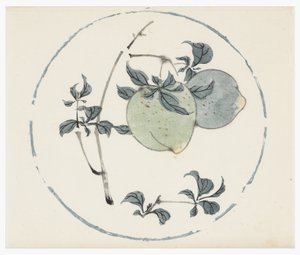 Serie de Diez Bambúes, siglo XVIII de Chinese School