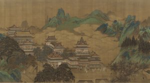 El Festival del Durazno de la Reina Madre del Oeste, Dinastía Ming o Qing, siglo XVII-XVIII