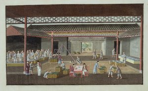 El depósito de té de Chinese School