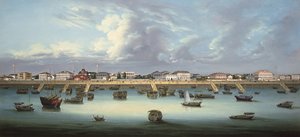 Vista del Bund en Shanghái