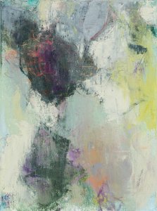 Composición abstracta, 2020,Serie Heathland, óleo sobre lienzo