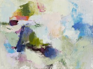 Composición abstracta, 2020 (óleo sobre lienzo) de Ching Fun Tso