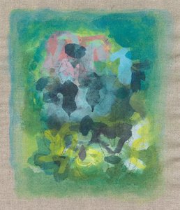 Composición abstracta IV, 2023 (técnica mixta - tinta acrílica,