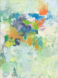 Composición abstracta VII, 2023 (óleo sobre lienzo de lino)