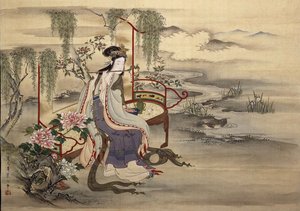 La belleza china Yang Guifei, ca. 1810-1815