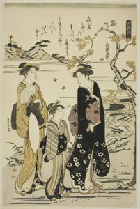 El sacerdote Kisen, de la serie "Seis poetas inmortales (Rokkasen)" de Chobunsai Eishi