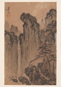 Paisaje (hoja de álbum) de Chong Son