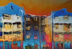 Reflejos de una ciudad llena de vida de Chris Hamilton
