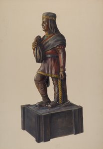 Indio de tienda de cigarros de Chris Makrenos
