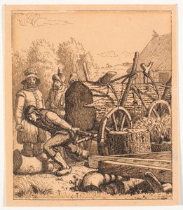 Ilustración de St. St. Blicher, Las tres vísperas de Christen Dalsgaard