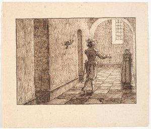 Ilustración para St. St. Blicher, Las tres vísperas de Christen Dalsgaard
