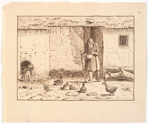 Ilustración para St. St. Blicher, Las tres noches santas de Christen Dalsgaard