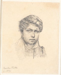 Autorretrato del artista de Christen Købke
