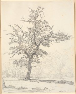 Parte de un jardín de Christen Købke