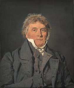 Retrato del padre del artista, maestro panadero Peter Berendt Købke de Christen Købke