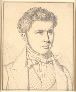 Retrato del hermano del artista, H.P.N.Kø bke (1812-39) de Christen Købke