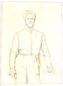 El gobernador y chambelán Jens Andreas Graah (1787-1873) de Christen Købke