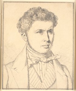 Retrato del hermano del artista, H.P.N.Kø bke (1812-39) de Christen Købke